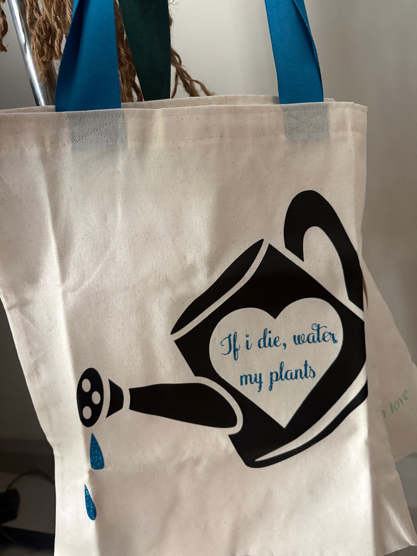If I die, water my plants tote