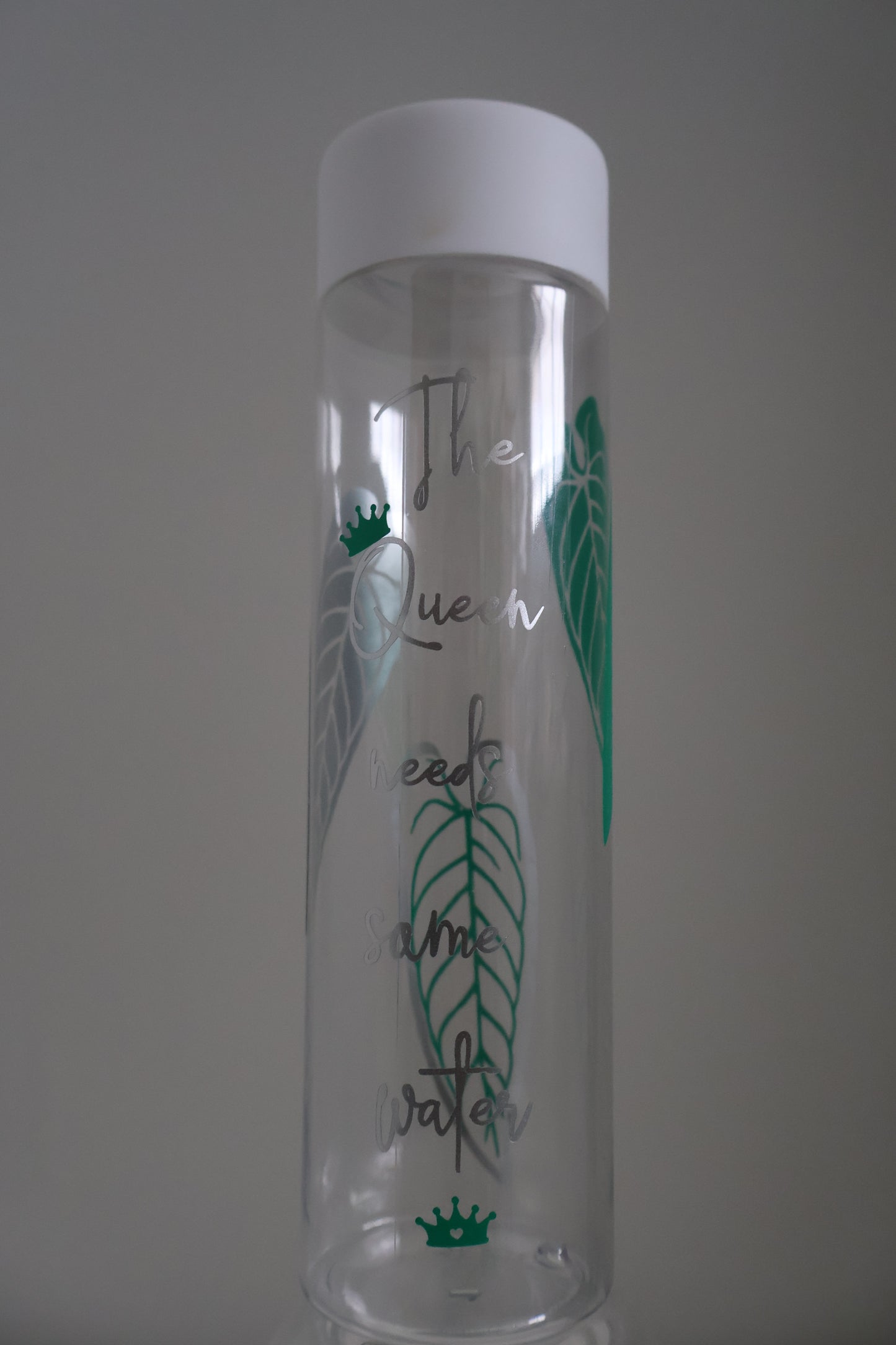Queen Anthurium plastic water bottle