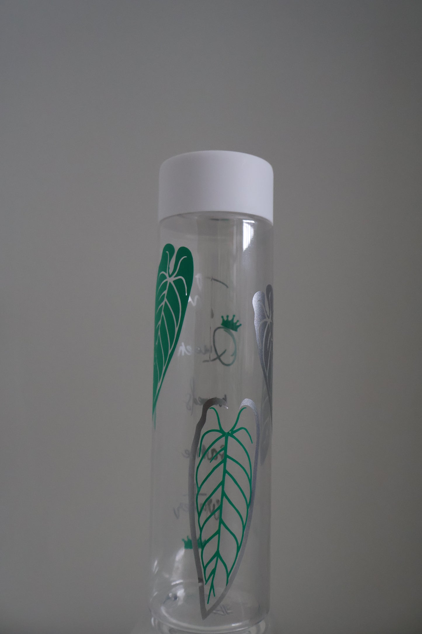 Queen Anthurium plastic water bottle