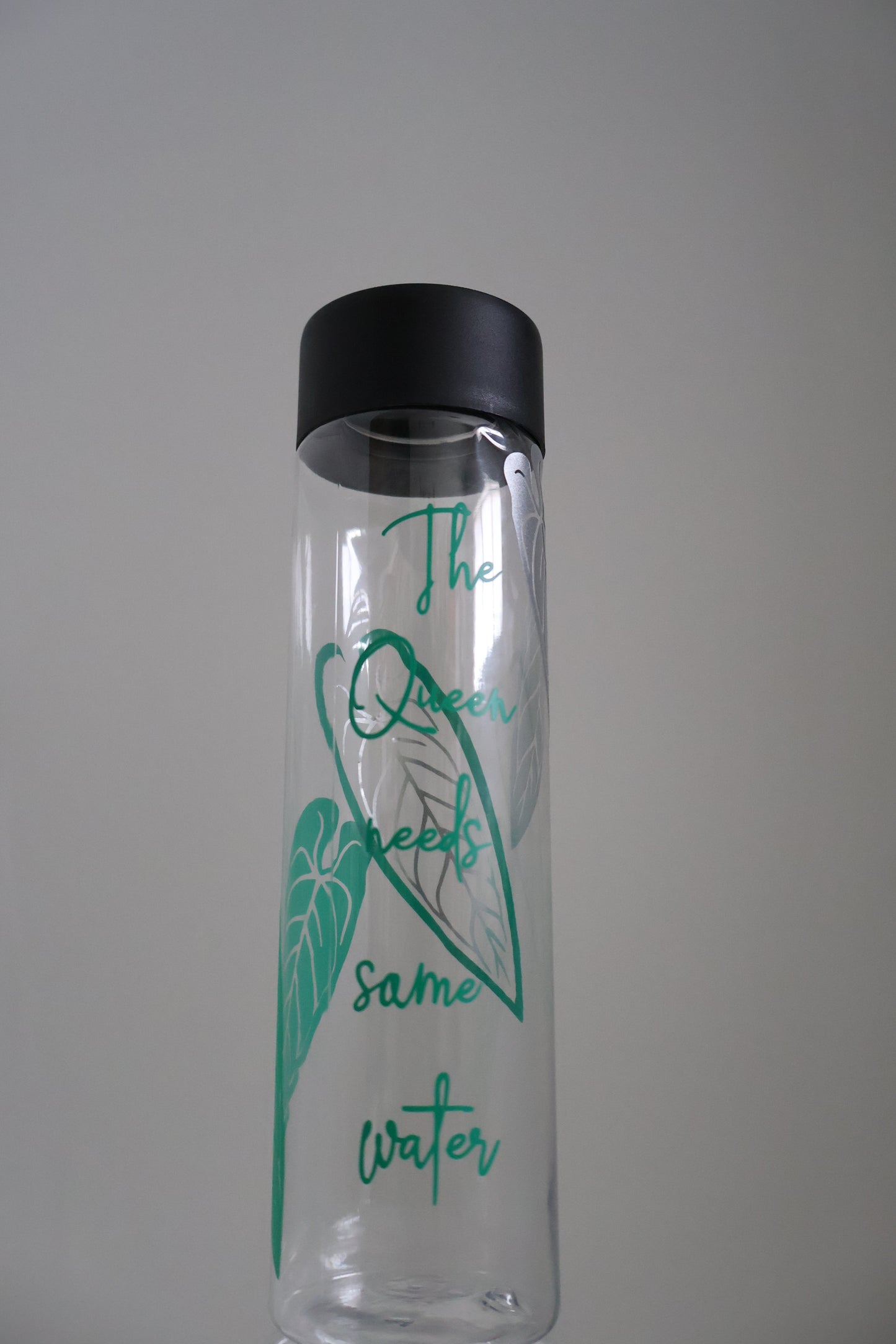 Queen Anthurium plastic water bottle