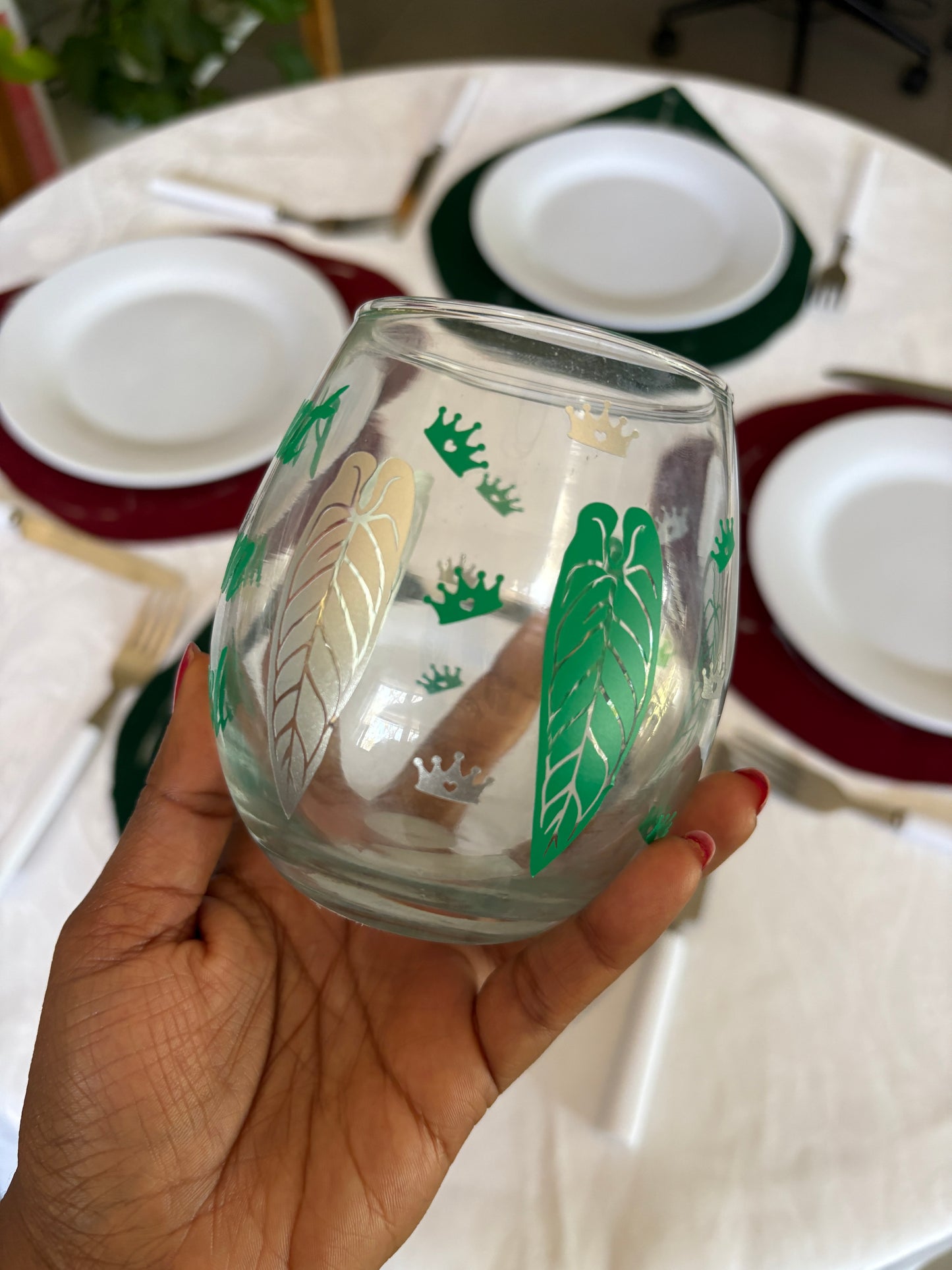 Plant Mom Fuel Glass