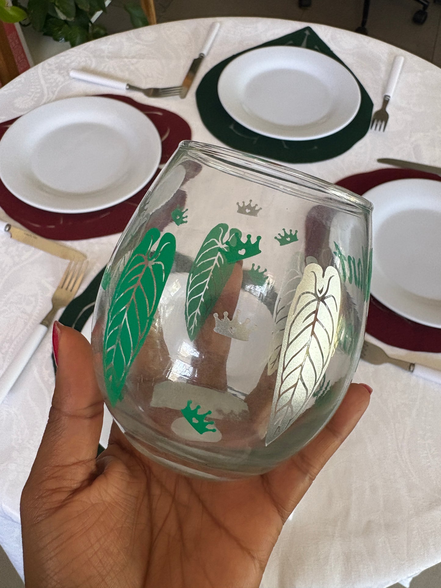 Plant Mom Fuel Glass